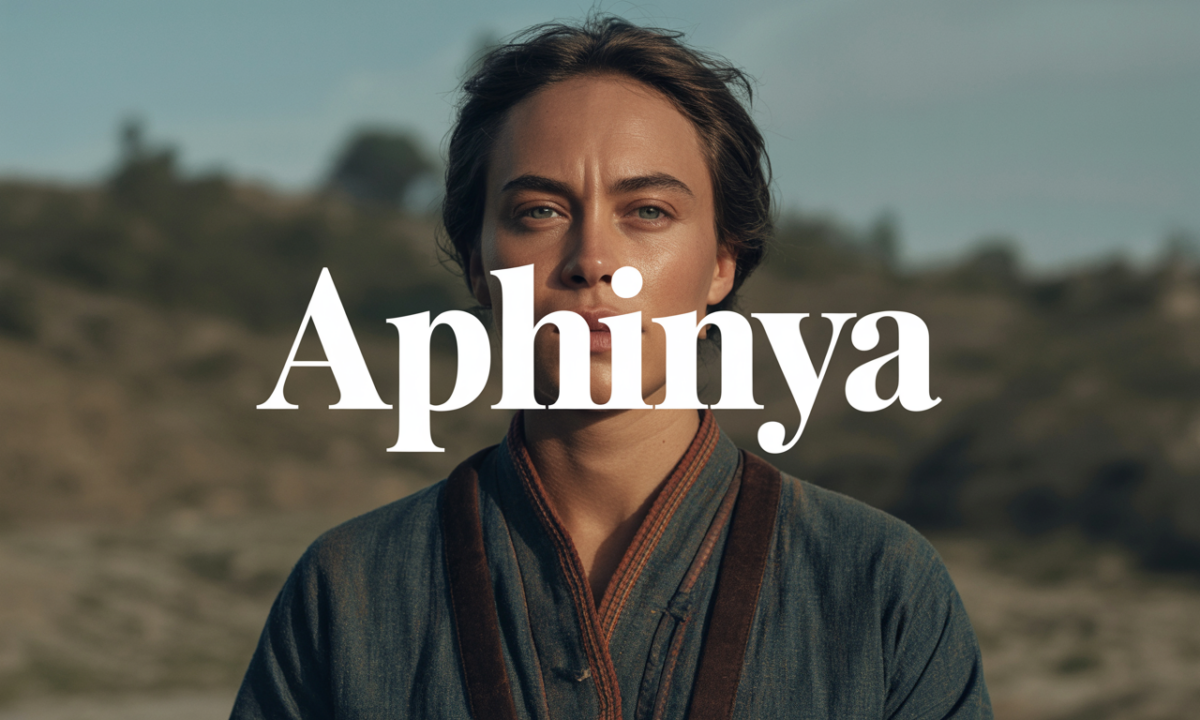 Illustration symbolique liée à l’origine du prénom Aphinya