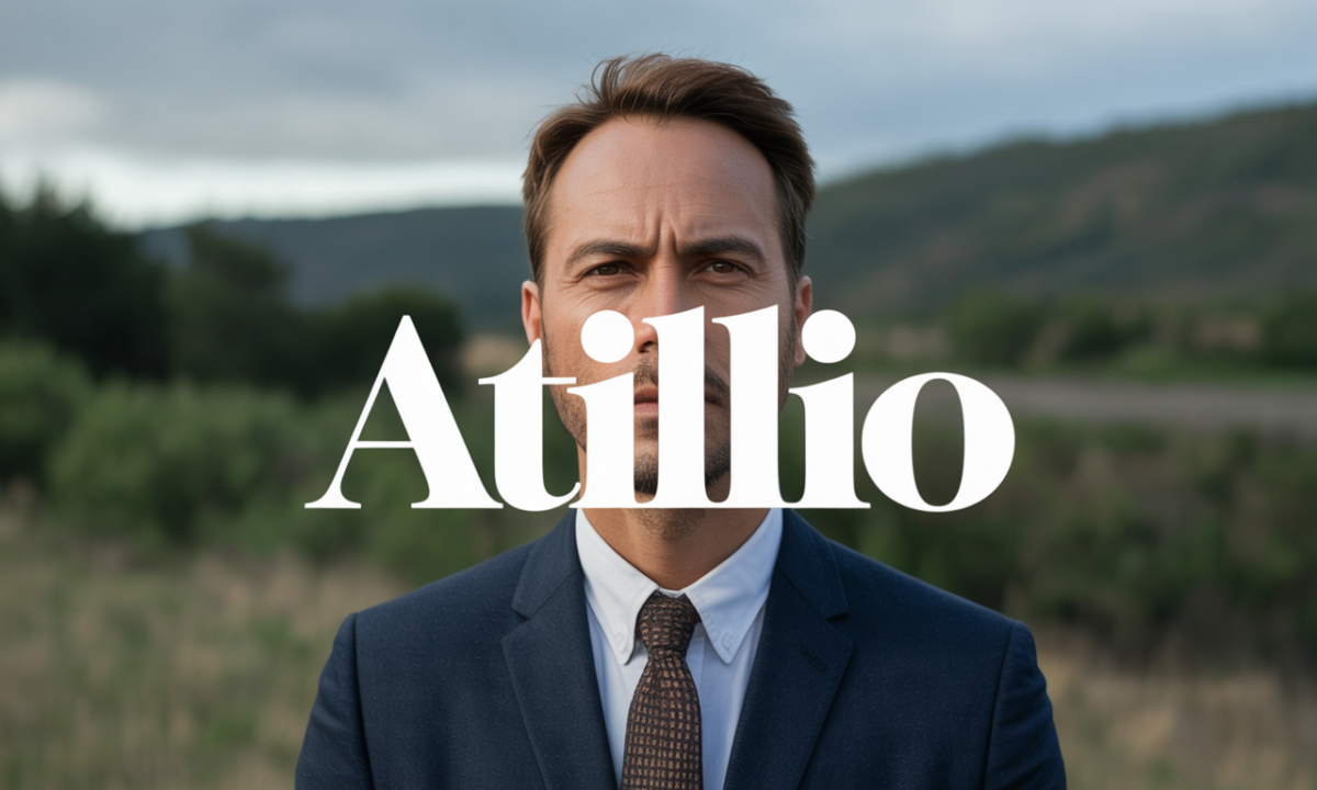 Illustration symbolique liée à l’origine du prénom Atillio