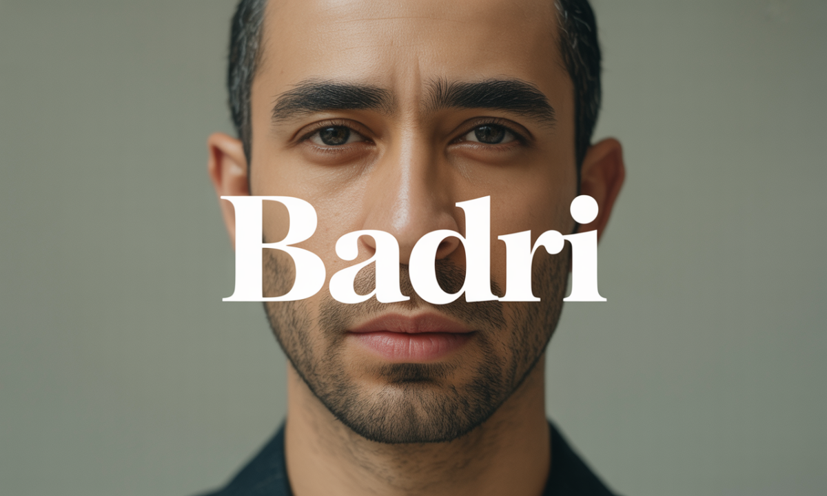 Illustration liée à l’origine et à l’histoire du nom de famille Badri