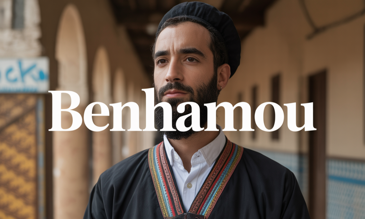 Illustration liée à l’origine et à l’histoire du nom de famille Benhamou