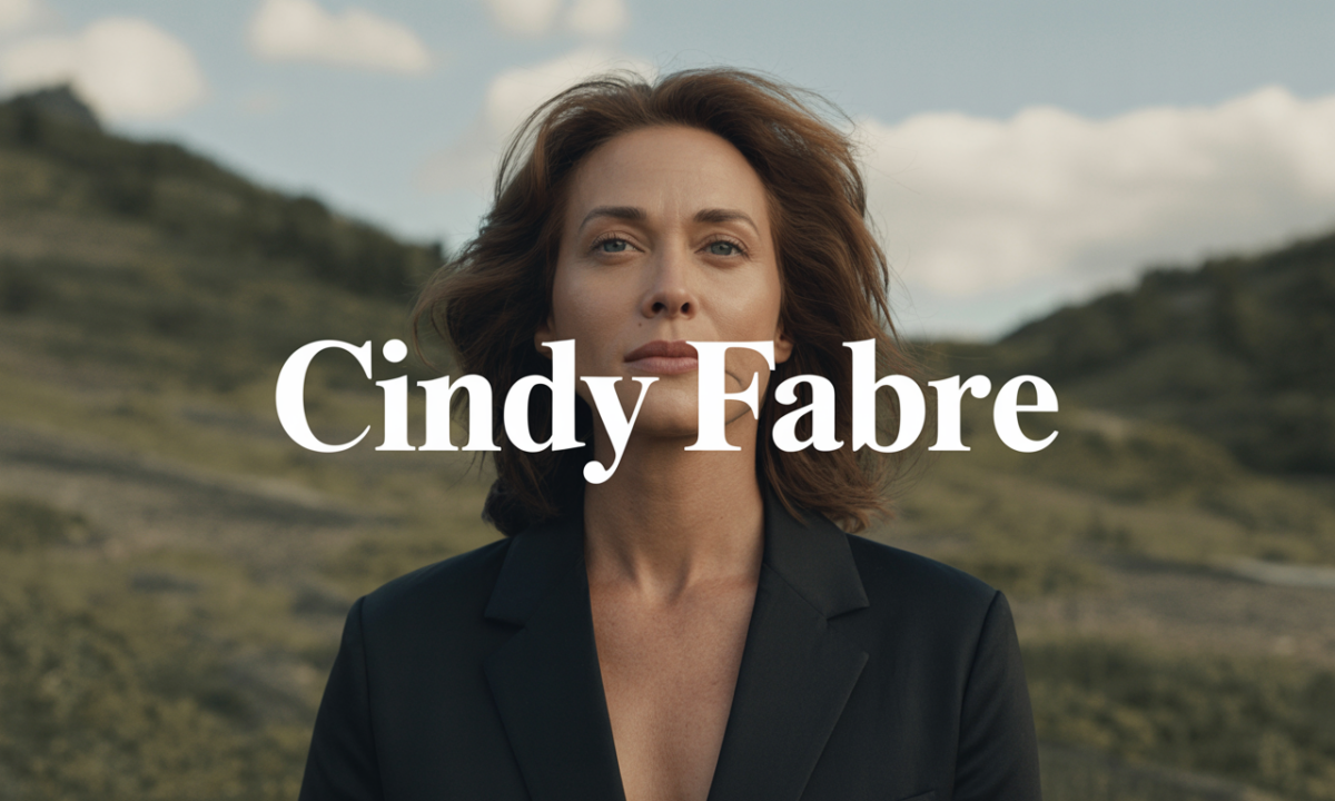 Illustration de Cindy Fabre, personnalité publique