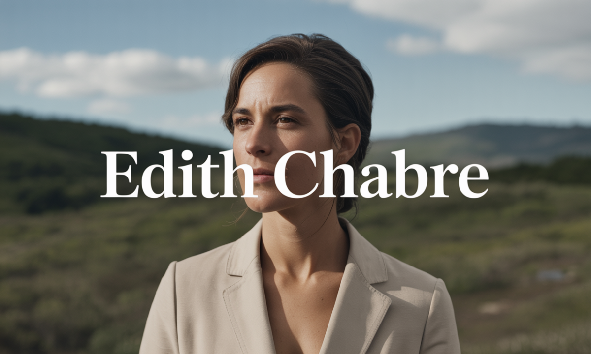 Illustration de Edith Chabre, personnalité publique