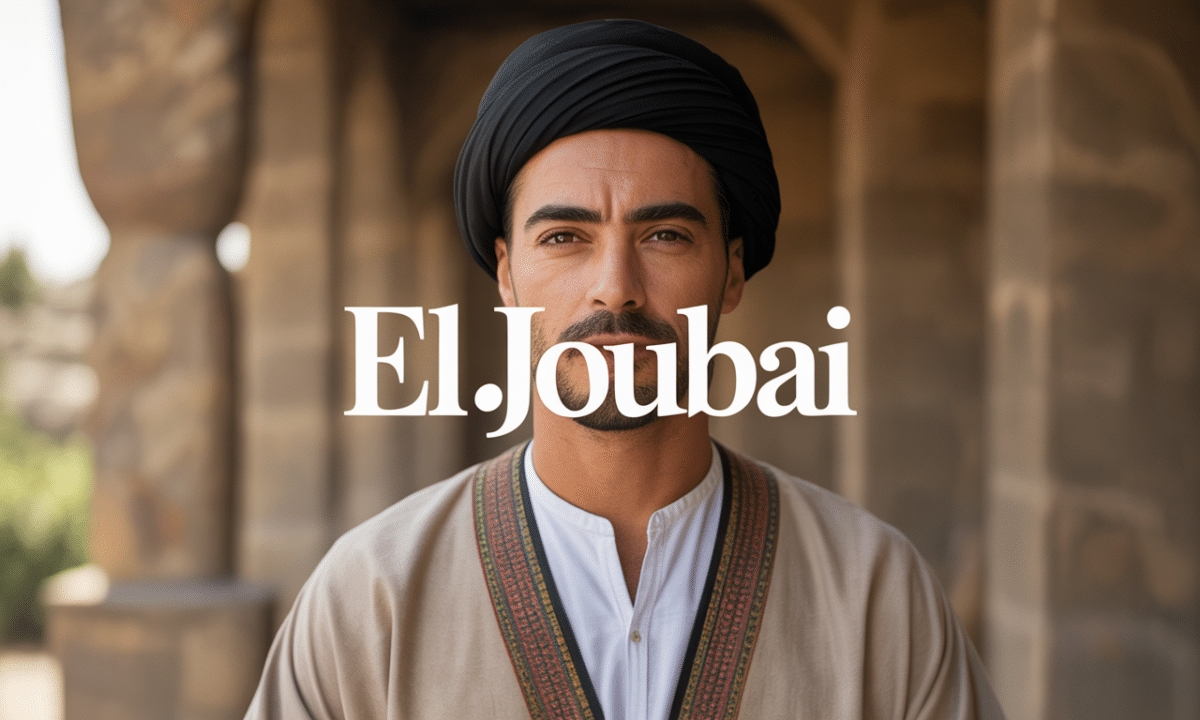 Illustration liée à l’origine et à l’histoire du nom de famille El Joubai