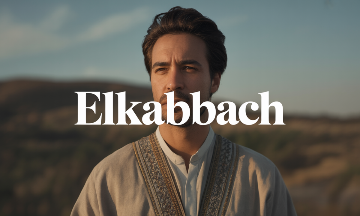 Illustration liée à l’origine et à l’histoire du nom de famille Elkabbach