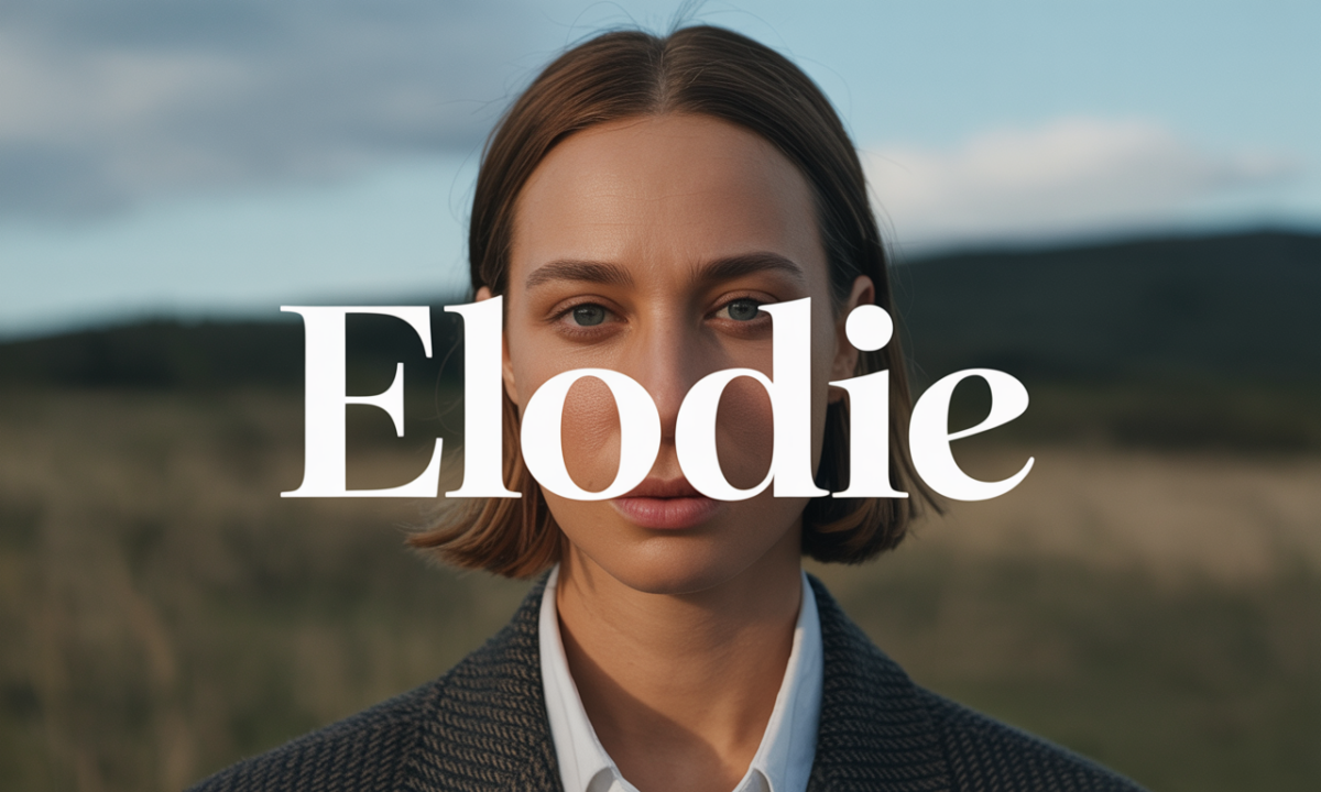 Illustration symbolique liée à l’origine du prénom Elodie