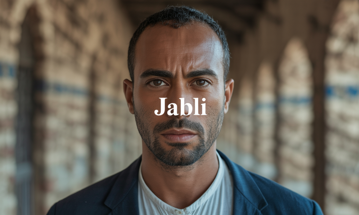 Illustration liée à l’origine et à l’histoire du nom de famille Jabli