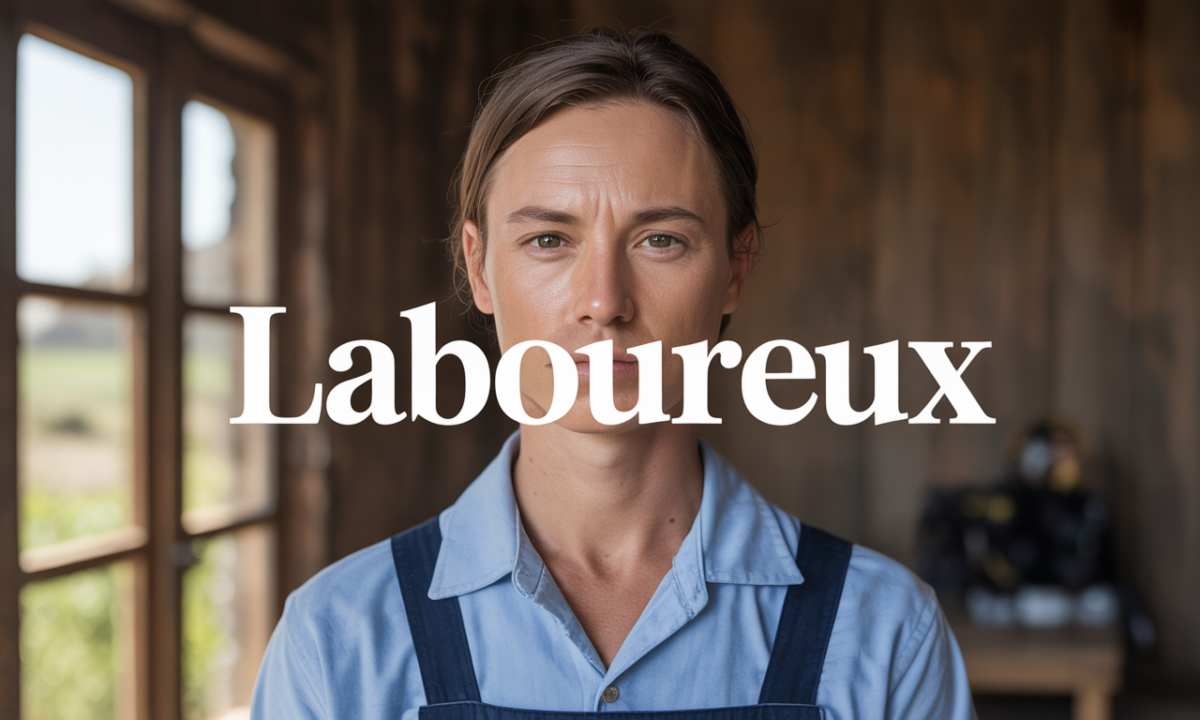 Illustration liée à l’origine et à l’histoire du nom de famille Laboureux