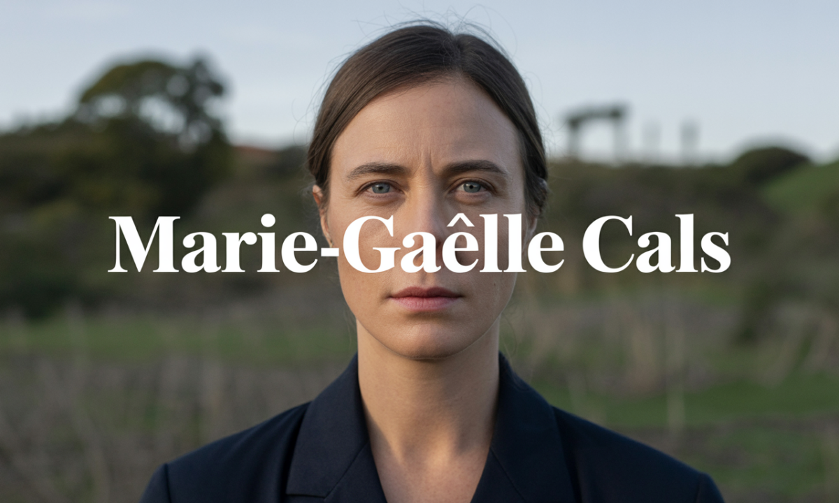 découvrez le parcours et les réalisations de marie-gaëlle cals, une personnalité inspirante dans son domaine.