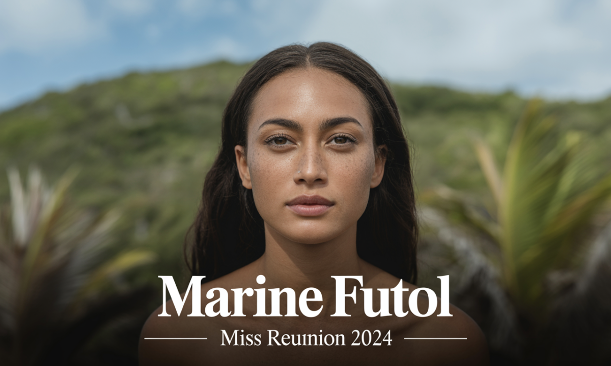 découvrez marine futol, nouvelle miss réunion 2024, symbole de beauté, élégance et représentation de la culture réunionnaise.