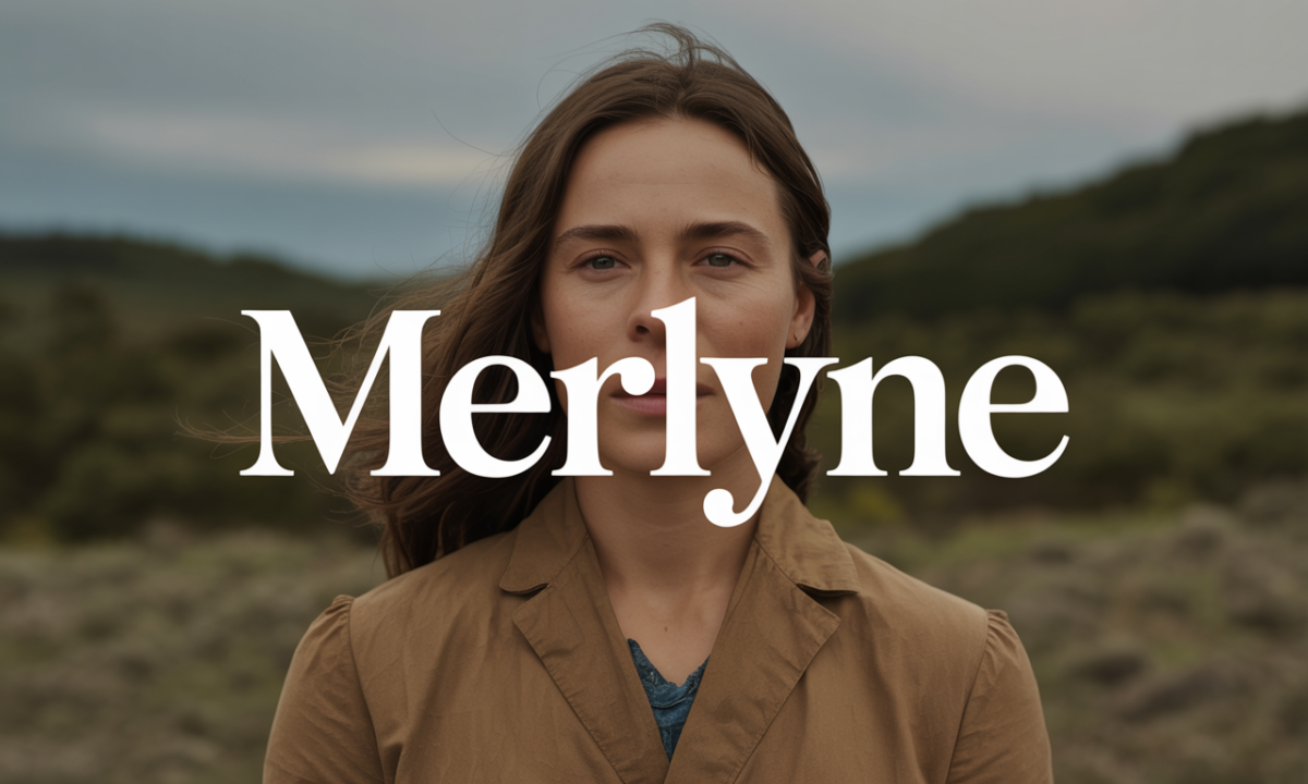 Illustration symbolique liée à l’origine du prénom Merlyne