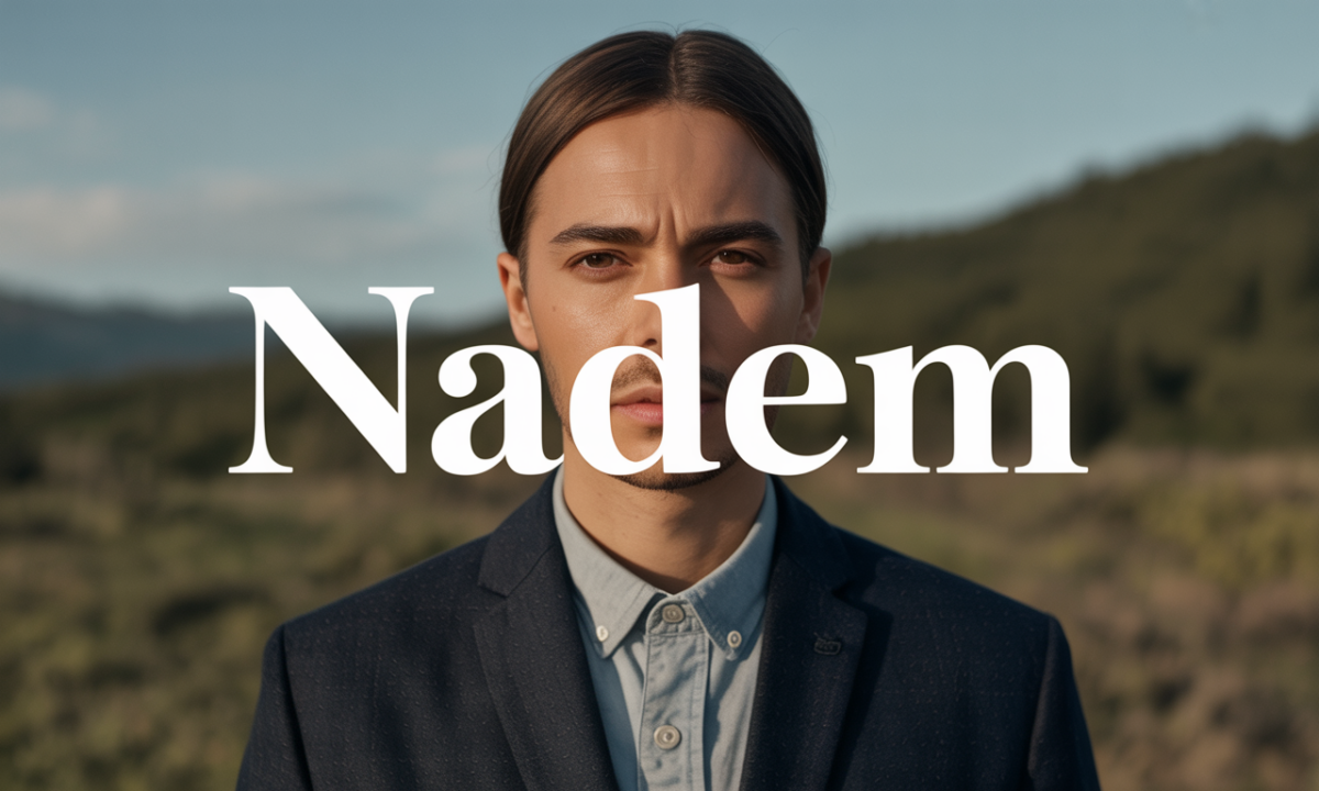 Illustration liée à l’origine et à l’histoire du nom de famille Nadem