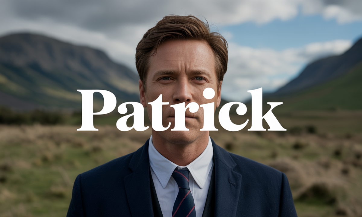 Illustration symbolique liée à l’origine du prénom Patrick