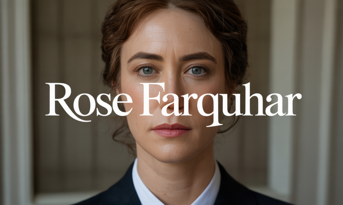 découvrez rose farquhar, une personnalité inspirante aux multiples talents. plongez dans son univers unique et suivez ses aventures captivantes.