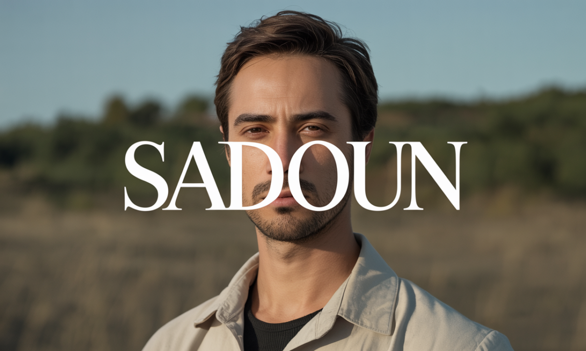 Illustration liée à l’origine et à l’histoire du nom de famille Sadoun