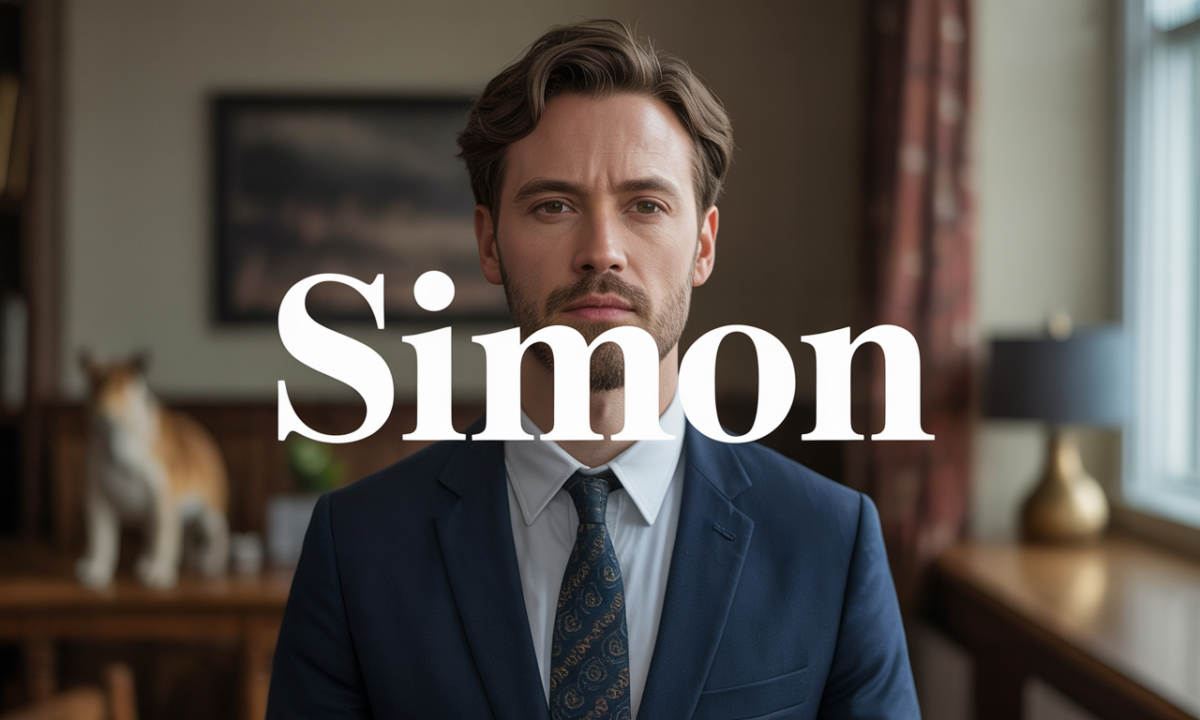 Illustration liée à l’origine et à l’histoire du nom de famille Simon