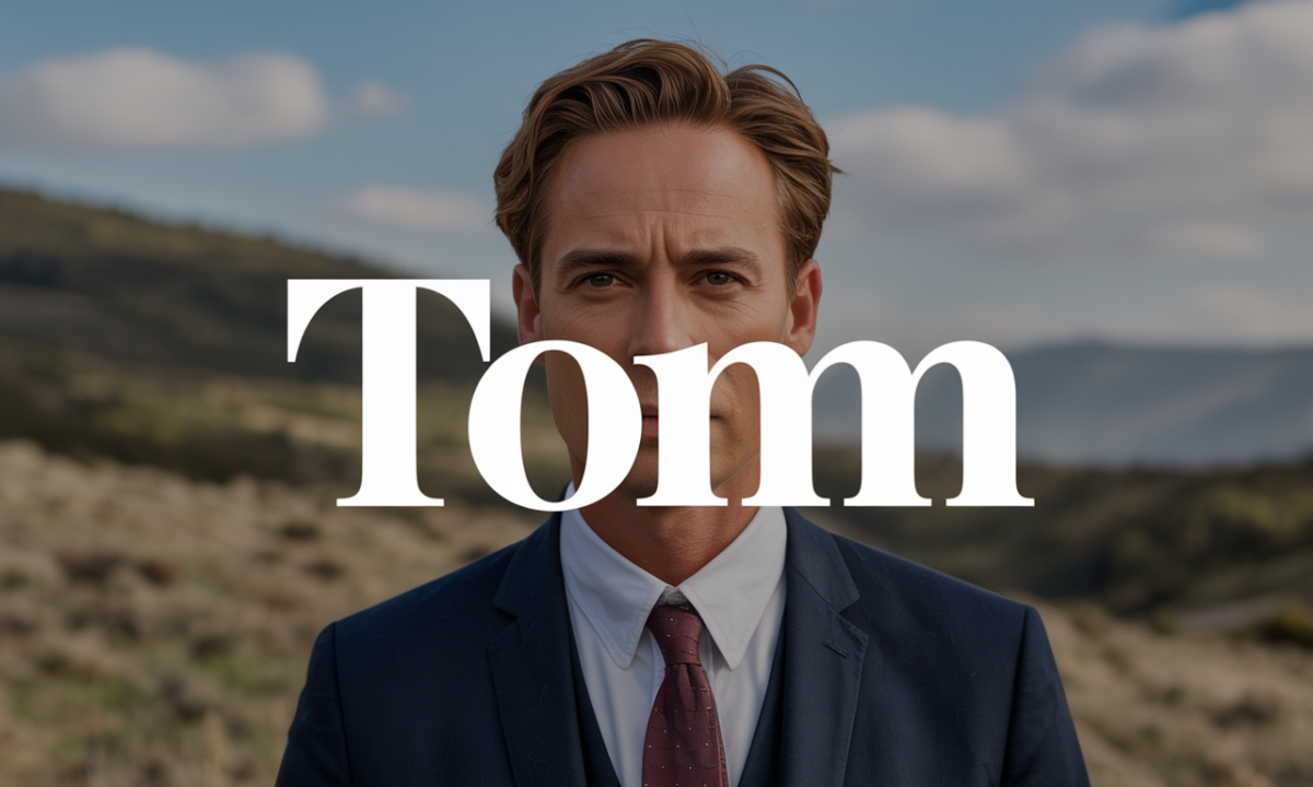 Illustration symbolique liée à l’origine du prénom Tom