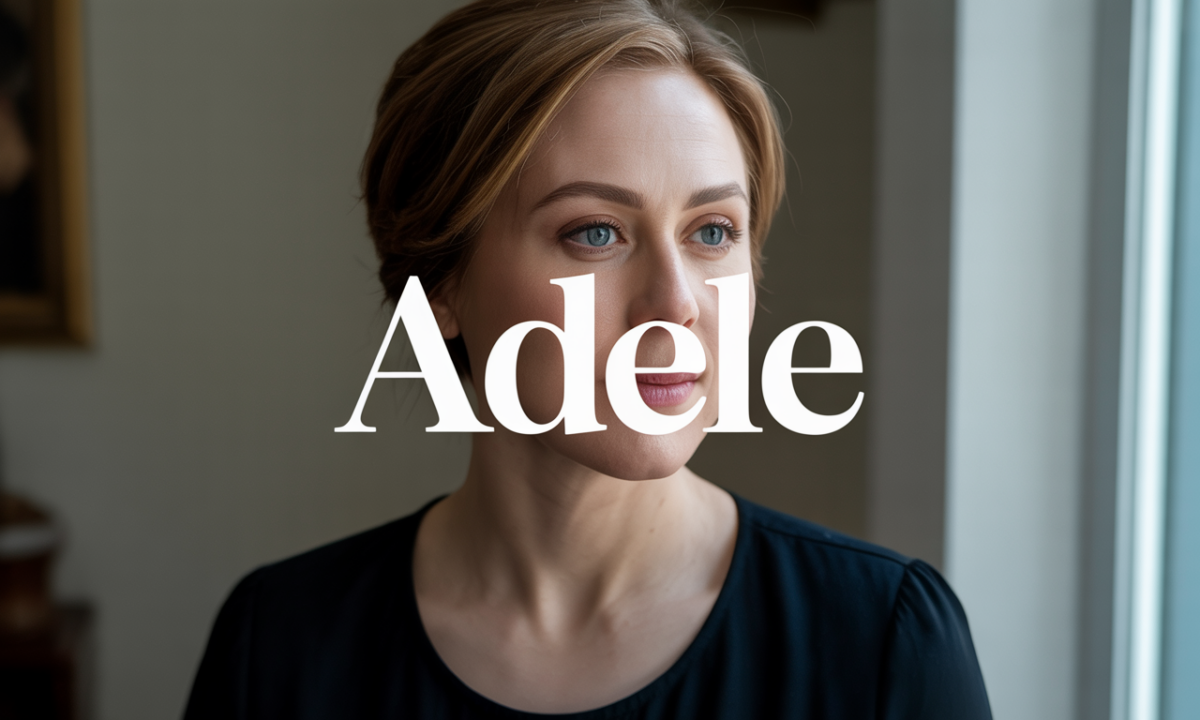 Illustration symbolique liée à l’origine du prénom Adele