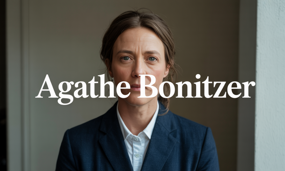 Illustration de Agathe Bonitzer, personnalité publique