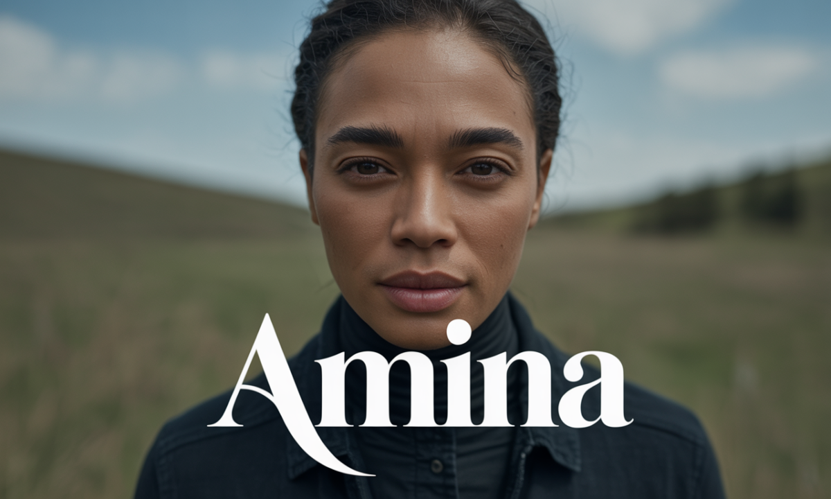 Illustration symbolique liée à l’origine du prénom Amina