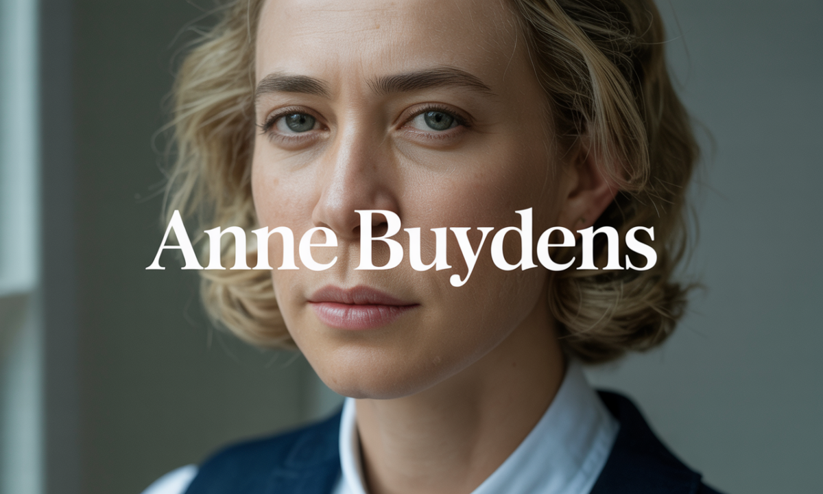 Illustration de Anne Buydens, personnalité publique