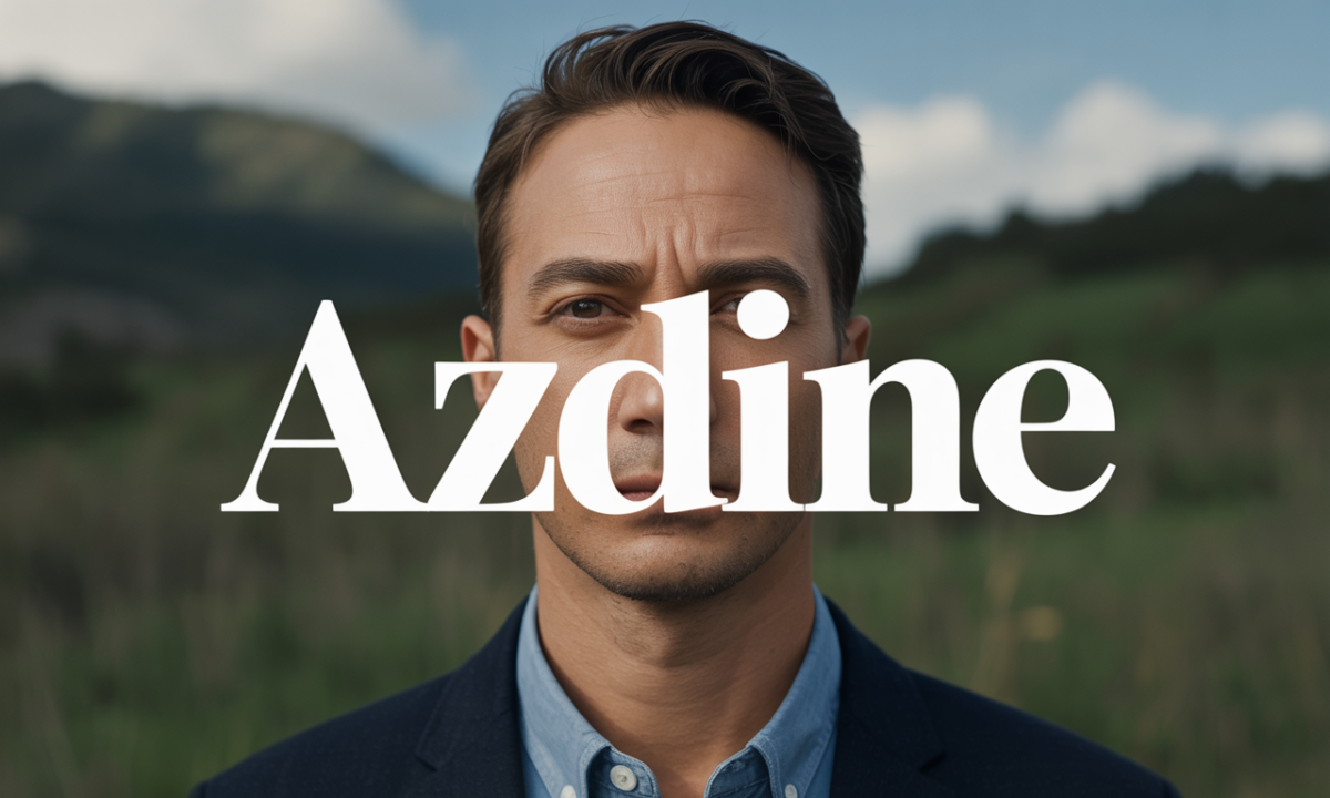 Illustration symbolique liée à l’origine du prénom Azdine