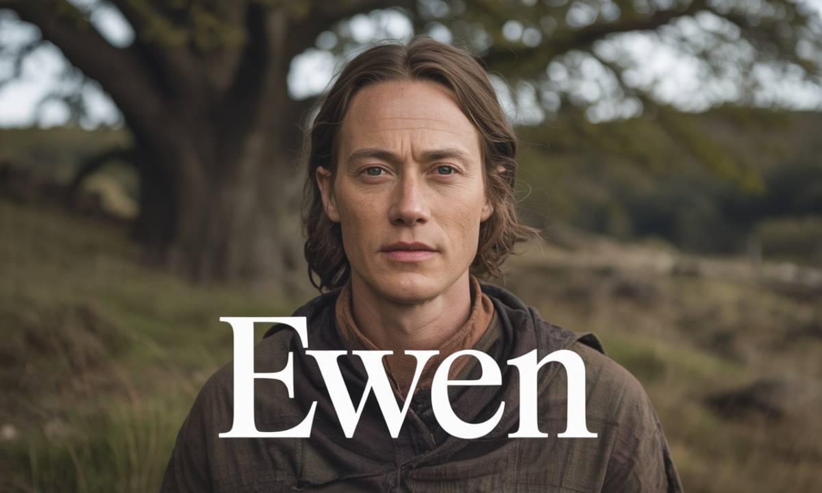 Illustration symbolique liée à l’origine du prénom Ewen