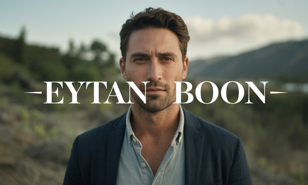 découvrez eytan boon, un expert passionné spécialisé dans son domaine, offrant des solutions innovantes et un engagement envers l'excellence.