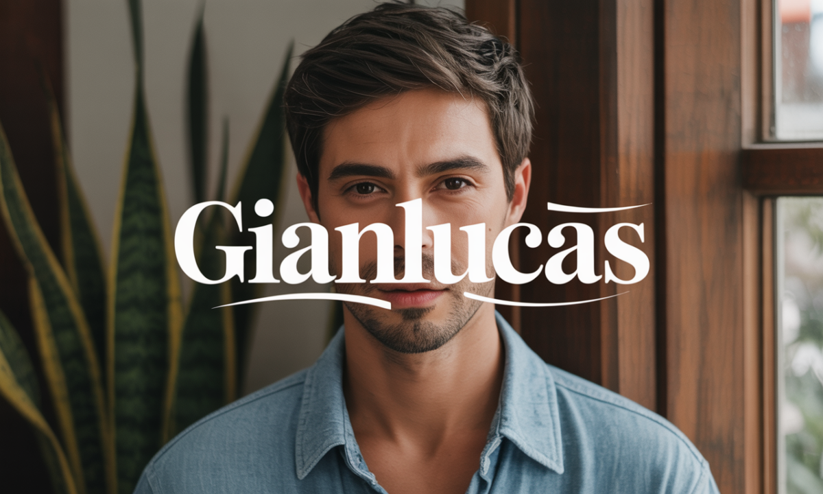 Illustration symbolique liée à l’origine du prénom Gianlucas