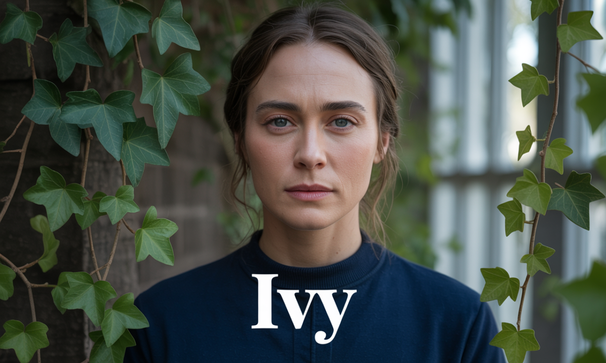 Illustration symbolique liée à l’origine du prénom Ivy