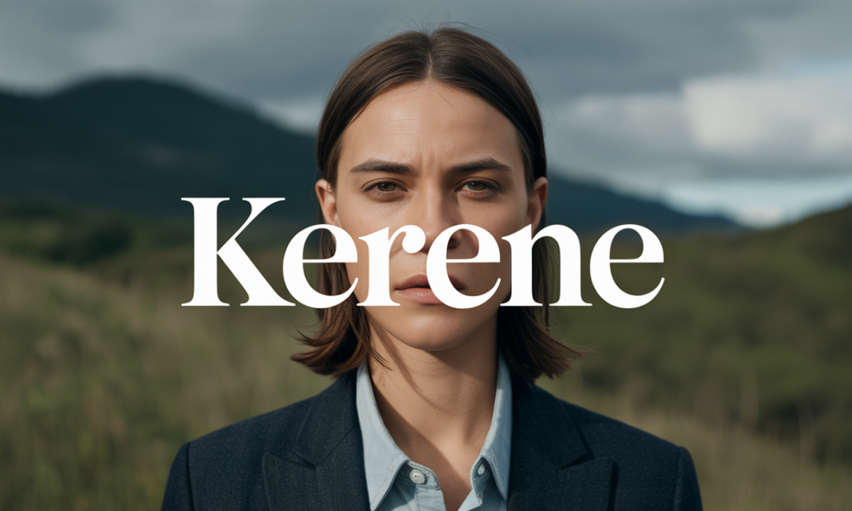 Illustration symbolique liée à l’origine du prénom Kerene