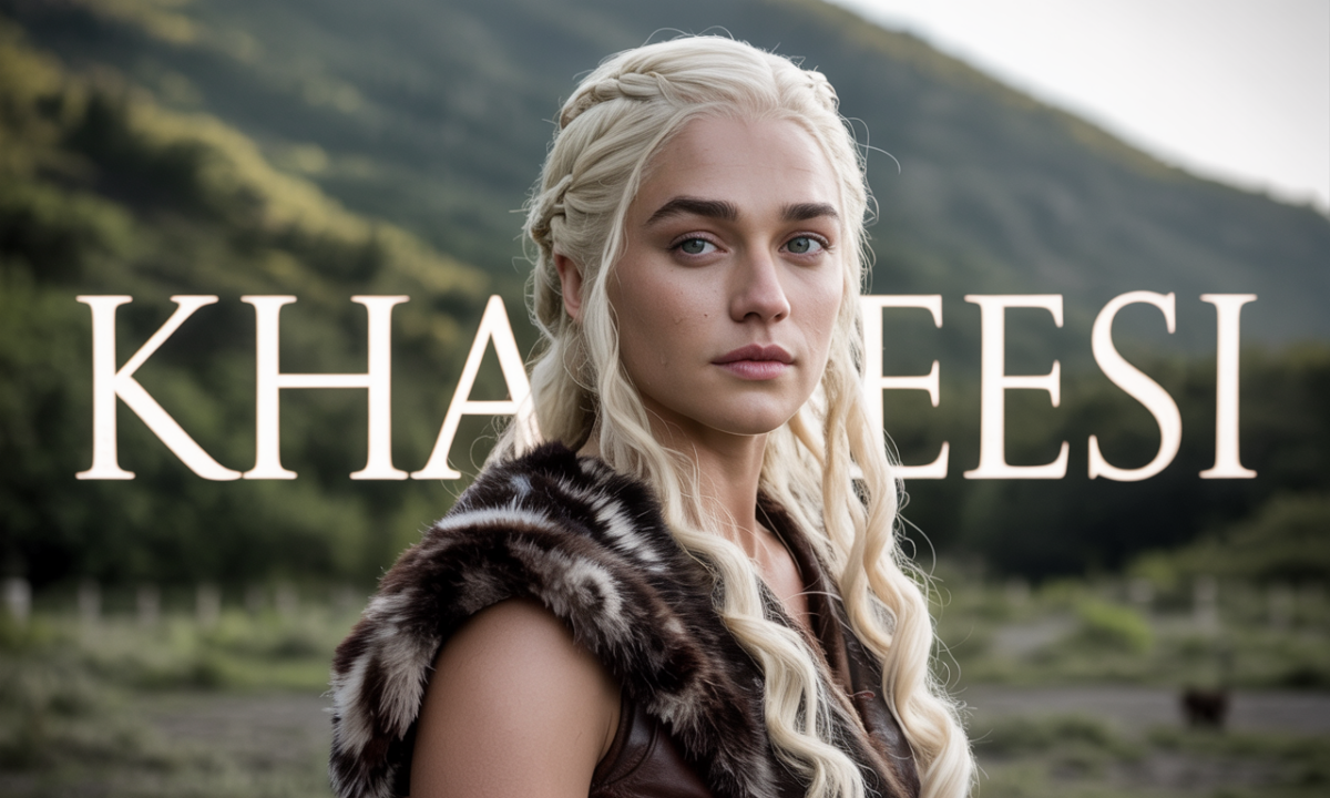 découvrez khaleesi, une figure emblématique pleine de puissance et de mystère, inspirée par l'univers fantastique.