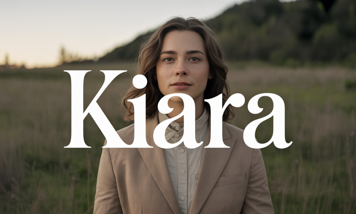 Illustration symbolique liée à l’origine du prénom Kiara