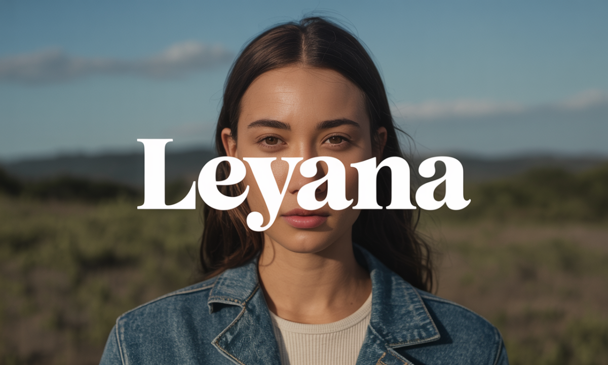 Illustration symbolique liée à l’origine du prénom Leyana