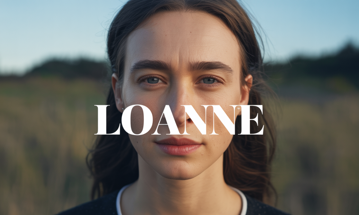 Illustration symbolique liée à l’origine du prénom Loanne