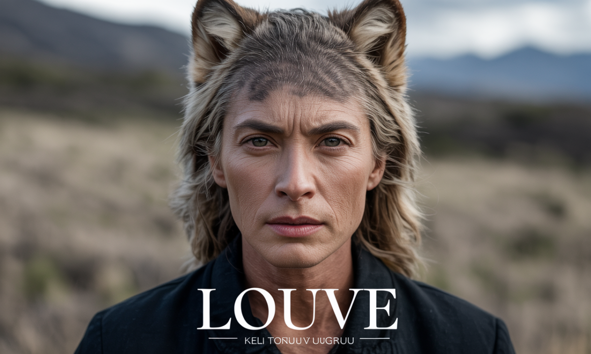 Illustration symbolique liée à l’origine du prénom Louve