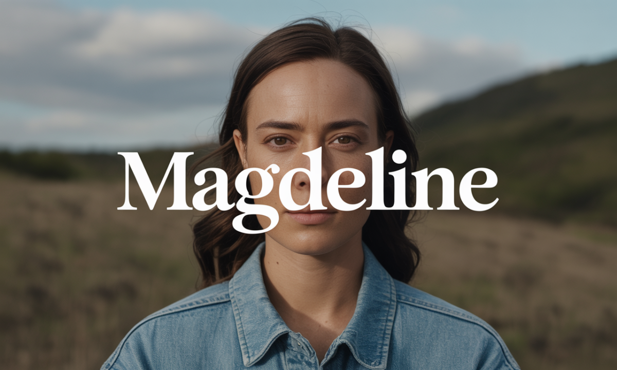 Illustration symbolique liée à l’origine du prénom Magdeline