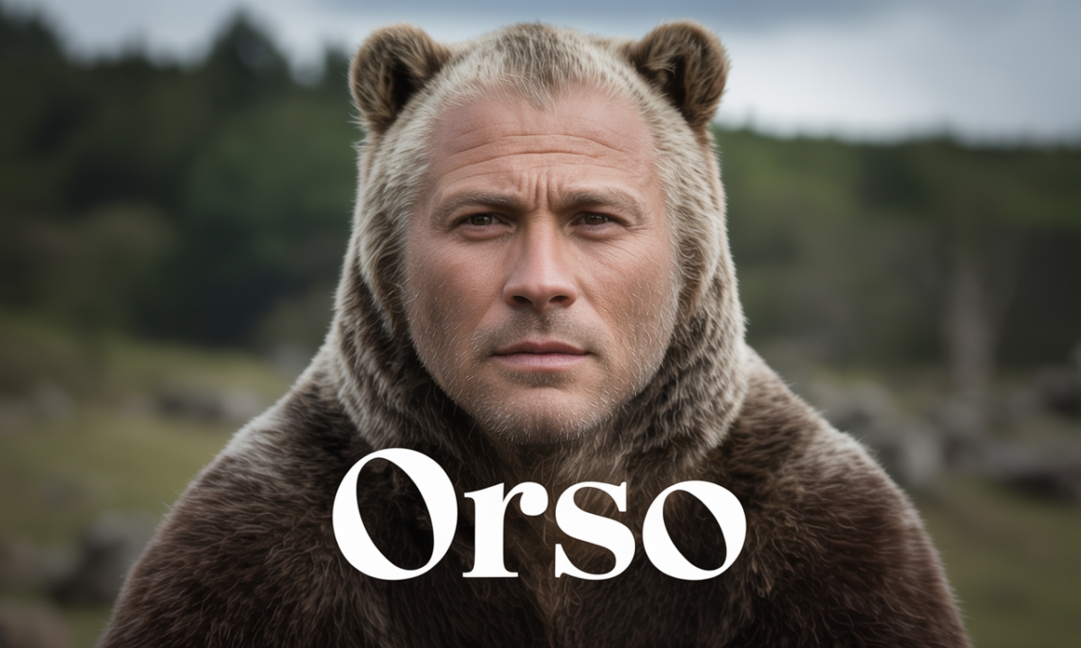 Illustration symbolique liée à l’origine du prénom Orso