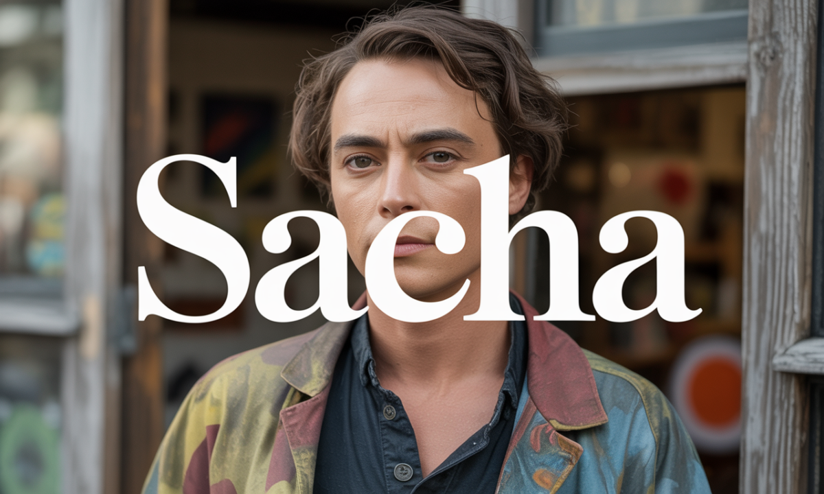 Illustration symbolique liée à l’origine du prénom Sacha