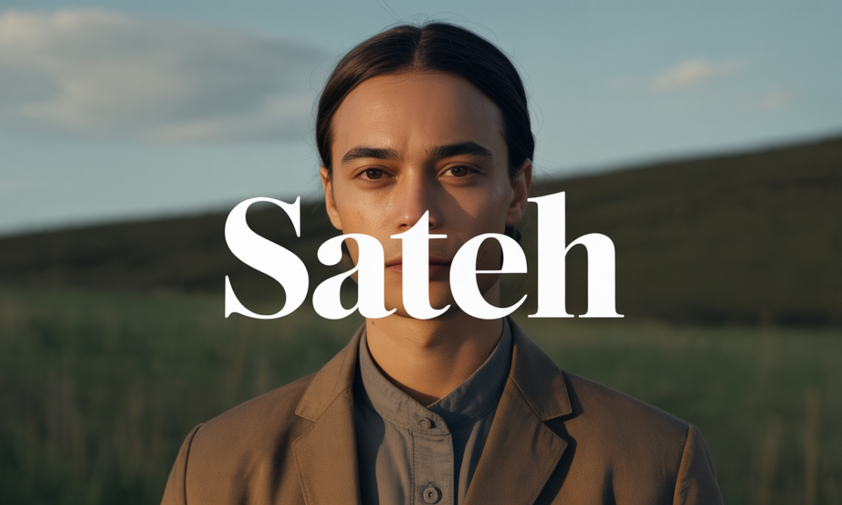 Illustration symbolique liée à l’origine du prénom Sateh