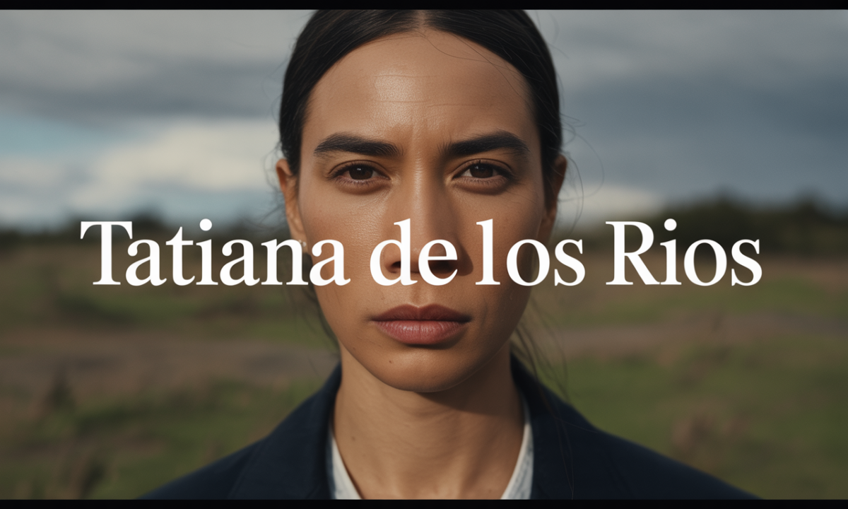 découvrez le profil et les réalisations de tatiana de los rios, une experte passionnée et engagée dans son domaine.