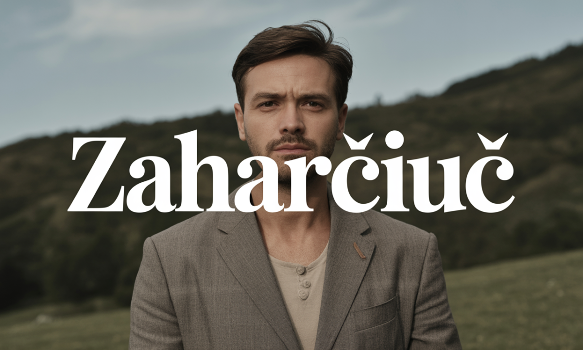 découvrez zaharciuc, un nom chargé d'histoire et de culture, offrant un aperçu unique et captivant.