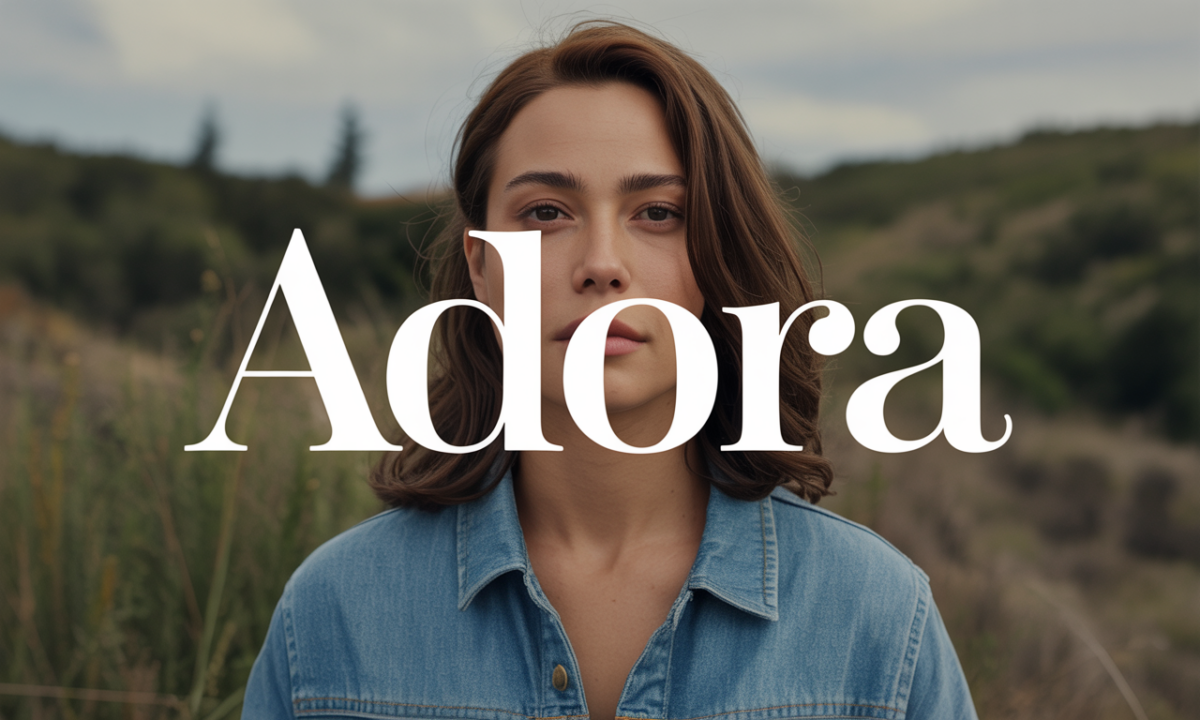Illustration symbolique liée à l’origine du prénom Adora