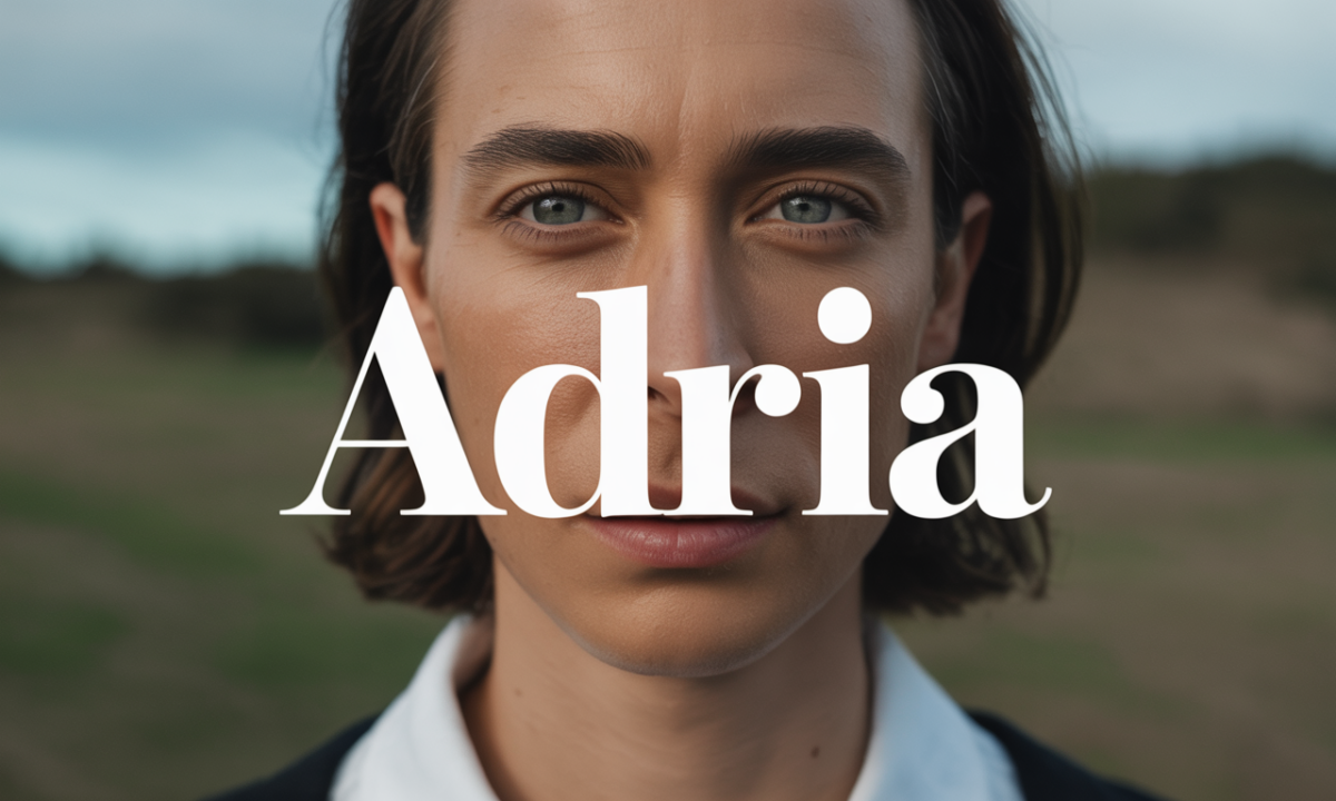 Illustration symbolique liée à l’origine du prénom Adria