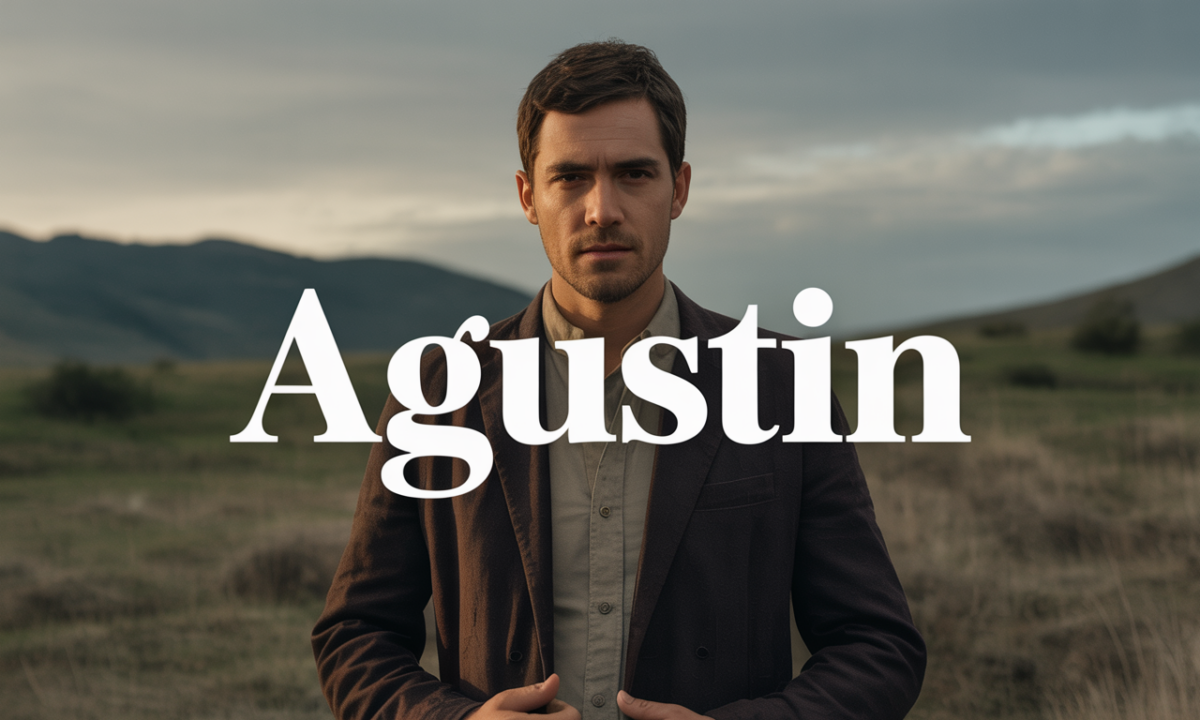 découvrez agustin, un prénom unique et plein de caractère, porteur d'une riche histoire et d'une signification profonde.