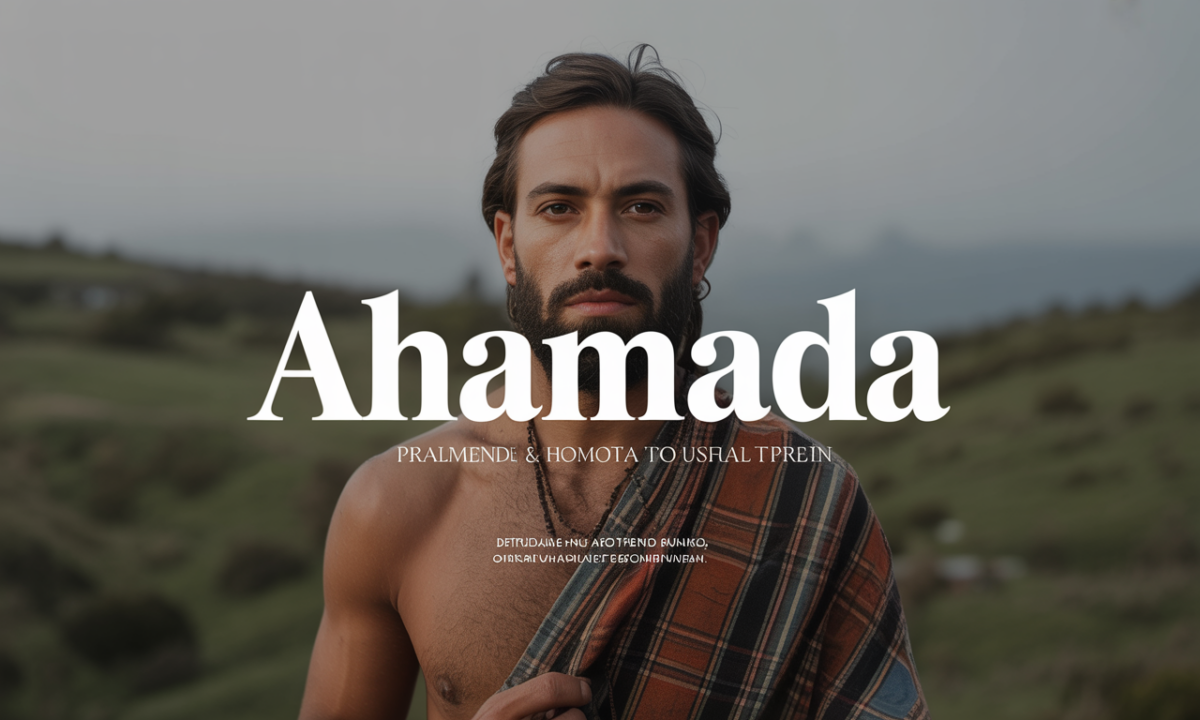 découvrez ahamada, un nom porteur d'histoire et de culture. explorez ses origines, significations et son impact dans divers domaines.