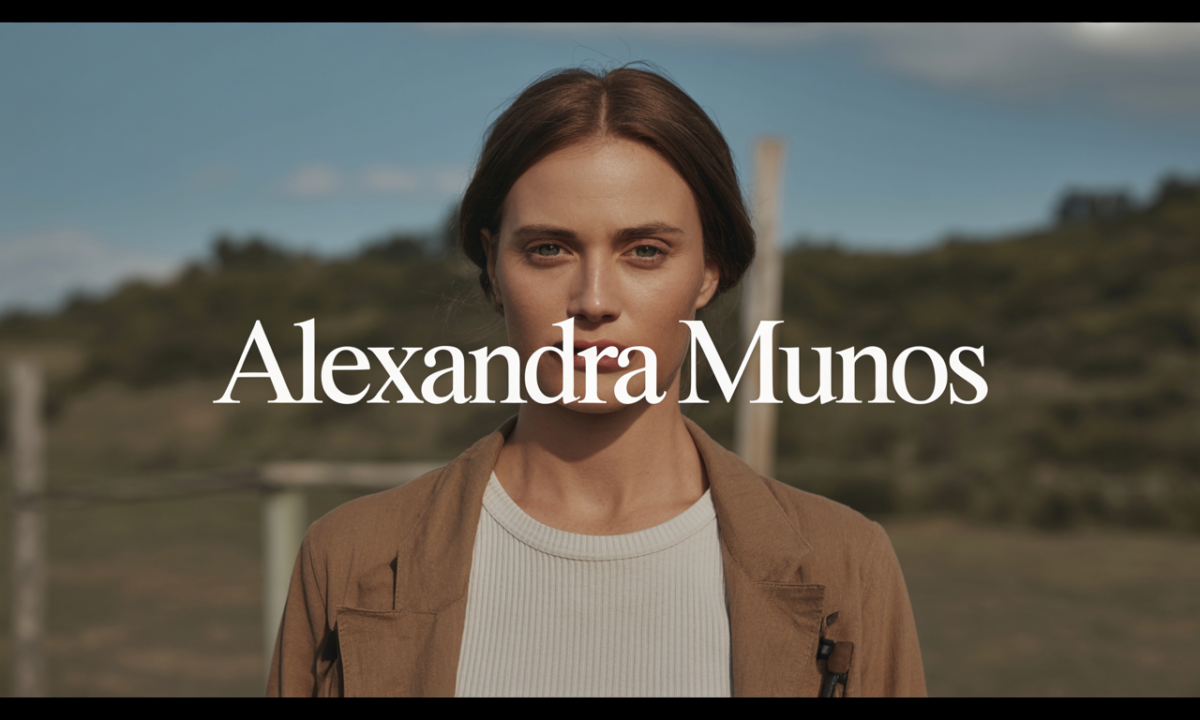découvrez alexandra munos, son parcours, ses passions et ses réalisations. un portrait inspirant à ne pas manquer.