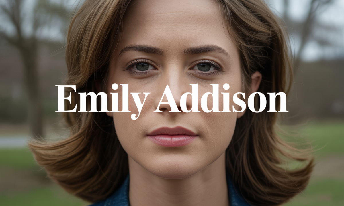 découvrez le parcours et les réalisations d'emily addison, une professionnelle passionnée et innovante dans son domaine.