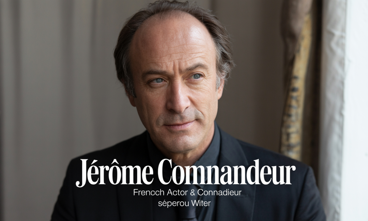 découvrez tout sur jérôme commandeur, acteur et humoriste français reconnu pour son talent unique et son humour captivant.